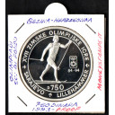 BOSNIA HERZEGOVINA 750 Dinara Argento Proof 1993 KM# 11 In Occasione dei Giochi Olimpici di Lillehammer